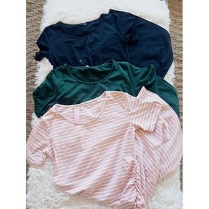 Maternity t-shirt dress bundle